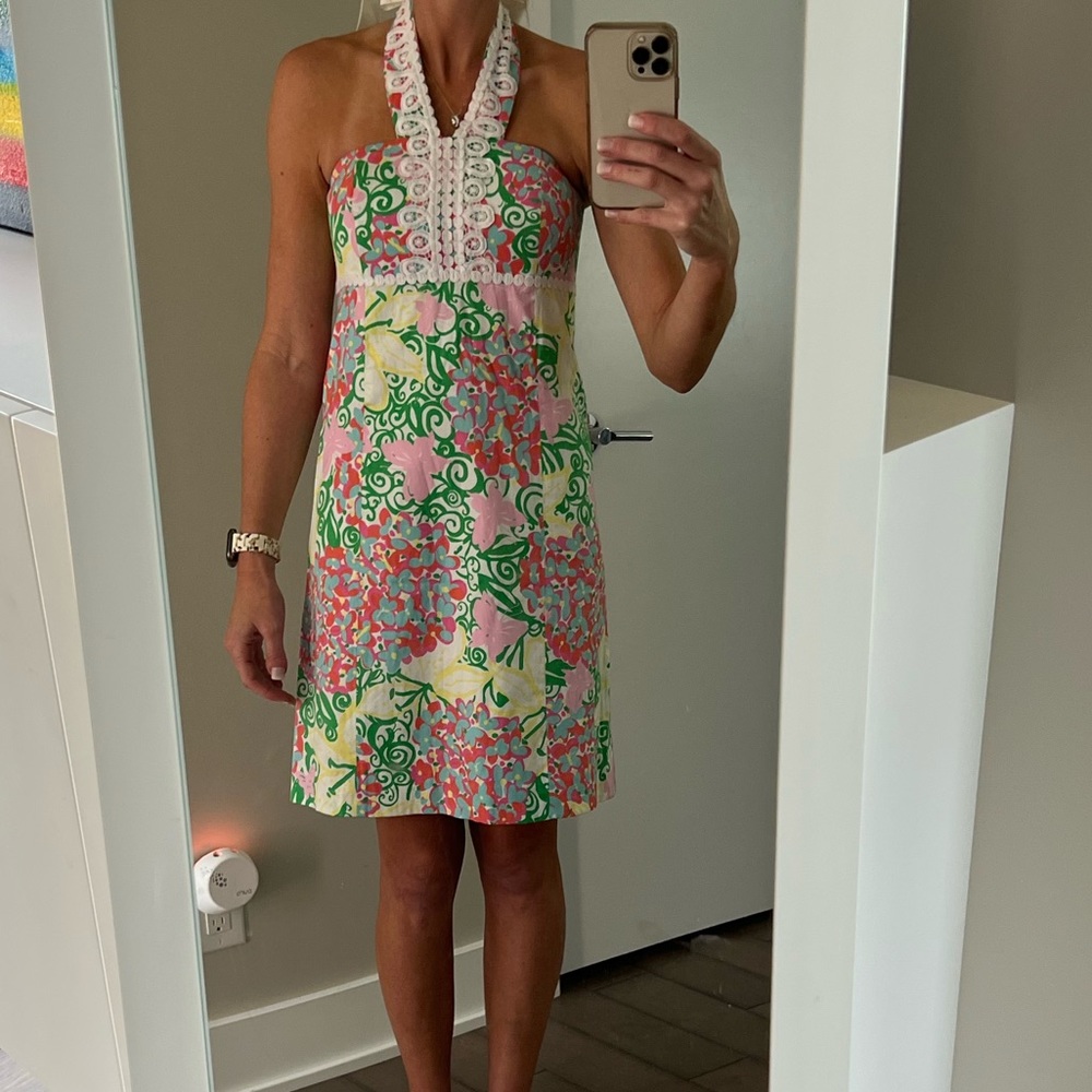 Lilly Pulitzer size 2 halter dress